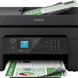 Impresora multifunción - Epson WorkForce WF-2930DWF, Inyección de tinta, 10 ppm, Fax, WiFi, Pantalla LCD, Impresión Móvil, Negro