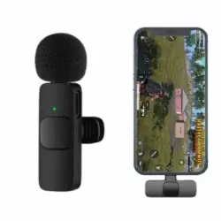 Micrófono De Solapa Inalámbrico Gamer Con Reducción De Ruido Y Baja Latencia Para Iphone 11 Pro