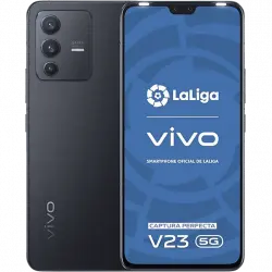 Móvil - VIVO V23 5G, Stardust Black, 256 GB, 12 GB RAM, 6.44 " FHD+, MediaTek Dimensity 920, 4200 mAh, Android