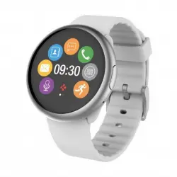 Mykronoz ZeRound2 Reloj Smartwatch Plata/Blanco