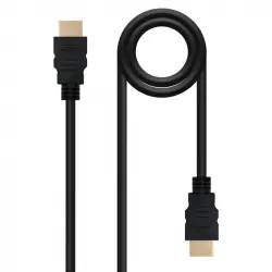 Nanocable Cable HDMI Alta Velocidad con Ethernet V1.4 Macho/Macho 3m Negro