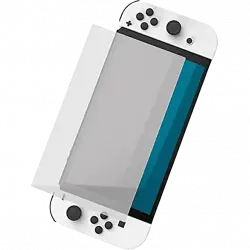 Protector pantalla - FR-TEC FT1055, Para Nintendo Switch OLED, Cristal templado, Dureza 9H, Transparente