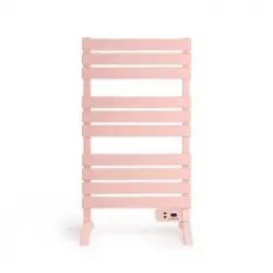 Toallero Eléctrico De Suelo O Pared - Rosa Pastel- Warm Towel 500w