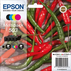 Cartucho de tinta - Epson 503 INK Multipack, 4 Colores