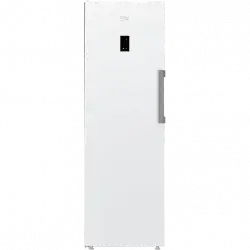 Congelador vertical - Beko B3RMFNE314W, 286 l, 186.5 cm, 5 cajones, Compresor Inverter, Blanco