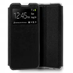 Cool Funda Flip Cover Liso Negro para Samsung Galaxy A51