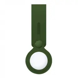 Cool Loop Llavero Silicona Verde Compatible con AirTag