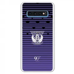Funda Oficial Leganés Morada Escudo Blanco Ss18 Para Samsung Galaxy S10