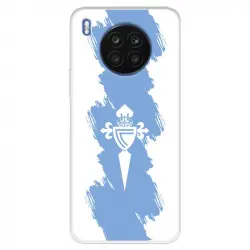 Funda Para Huawei Honor 50 Lite Del Celta Escudo Trazo Azul - Licencia Oficial Rc Celta