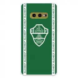 Funda Para Samsung Galaxy S10e Del Elche Cf Escudo Fondo Verde Escudo Fondo Verde - Licencia Oficial Elche Cf