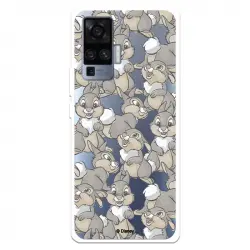 Funda Para Vivo X51 Oficial De Disney Tambor Patrones - Bambi