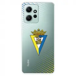 Funda Para Xiaomi Redmi Note 12 4g Del Cádiz Cf Escudo Transparente - Licencia Oficial Cádiz Cf