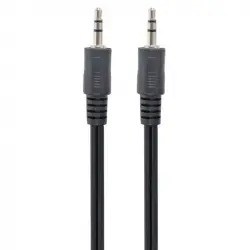 Gembird CCA-404 Cable de Audio Estéreo de 3.5 mm Macho/Macho 1.2m Negro
