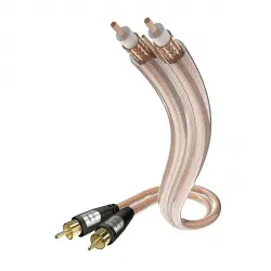 INAKUSTIK - Cable De Interconexión Star Audio Cable De 0,75 M
