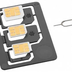 Kit adaptadores tarjeta SIM - ISY ISA-1400 Triple: MicroSIM NanoSIM