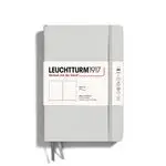 Libreta A5 Leuchtturm 1917 Medium tapa blanda Liso Light Grey