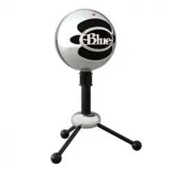 Micrófono Blue Snowball Para Grabación Y Mas En Pc Y Mac - Aluminio