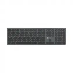 Natec Dolphin Teclado Wireless Slim Bluetooth X-Scissors Aluminio