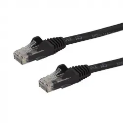 Startech Cable de Red Ethernet sin Enganches Cat 6 50cm Negro