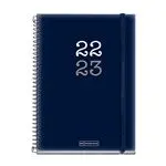 Agenda escolar 2022/23 Miquelrius College Azul Plus semana vista