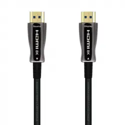 Aisens Cable HDMI v2.1 AOC Ultra Alta Velocidad con Ethernet 8K Macho/Macho 40m Negro