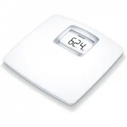 Beurer Báscula de Baño XXL Plástico Blanco hasta 180Kg