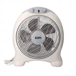 EDM Box Fan 2018 Series Ventilador 45W Blanco
