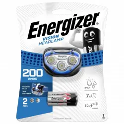 Energizer Vision Linterna Frontal LED 200 Lúmenes Azul