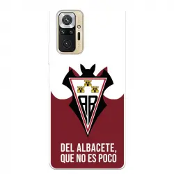 Funda Licencia Oficial Albacete Balompié Escudo del Albacete que no es Poco para Xiaomi Redmi Note 10 Pro