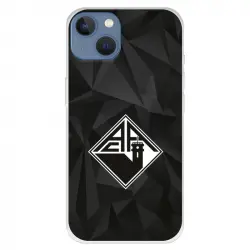 Funda Para Iphone 13 Del Académica De Coimbra Escudo Fondo Negro - Licencia Oficial Académica De Coimbra