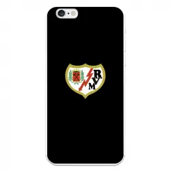 Funda Para Iphone 6 Del Rayo Vallecano Escudo Fondo Negro - Licencia Oficial Rayo Vallecano