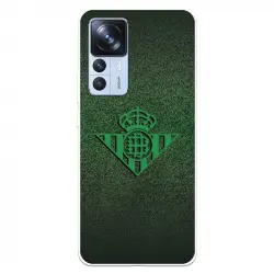Funda Para Xiaomi 12t Del Real Betis Balompié Escudo Verde Fondo Trama - Licencia Oficial Real Betis Balompié