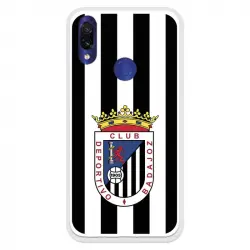 Funda Para Xiaomi Redmi 7 Del Badajoz Escudo Blanquinegro - Licencia Oficial Club Deportivo Badajoz