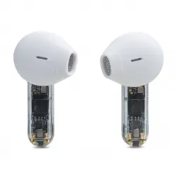 JBL - Auriculares De Botón Tune Flex True Wireless Ghost Blanco