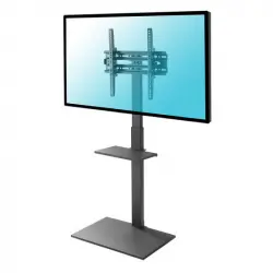Kimex Soporte de Suelo para TV 32"-55" Altura 95-125cm VESA 400x400 Máx. 35Kg