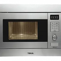 Microondas - Teka MWE202 FI, Integrable, Con grill, 800 W, 5 niveles de potencia, 20 l, Plata