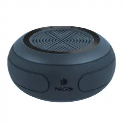 NGS Roller Creek Altavoz Bluetooth Resistente al Agua Negro