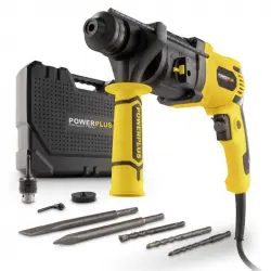 Powerplus POWX1170 Martillo Percutor 750W SDS-Plus con 6 Accesorios
