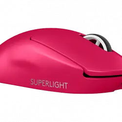 Ratón gaming - Logitech G Pro X Superlight 2, Lightspeed, Inalámbrico-USB, 32.0000ppp, PC-Mac, Botones personalizables, Sensor Hero, Magenta