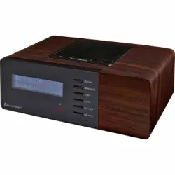 Soundmaster Ur180dbr Radio Dab+/fm, Digital, Pll, Reloj, 2 Alarmas Programables, Pantalla Lcd, Marrón