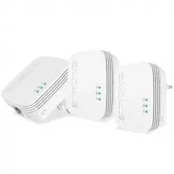 Strong Powerline 600 Triple Pack Mini 3x Adaptadores Powerline/PLC 600Mbit/s