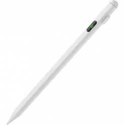 Stylus pen - Dam Electronics 2268, Para iPad, USB-C, Apagado automático, Blanco