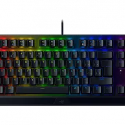 Teclado gaming - Razer BlackWidow V3 Tenkeyless, USB, Retroiluminación Chroma RGB, Mecánico, Negro