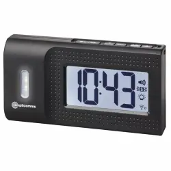 Amplicomms TCL 250 Reloj Despertador Digital Negro