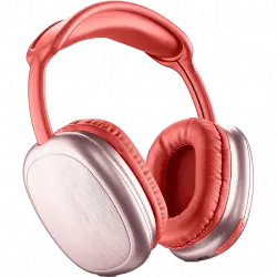 Auriculares inalámbricos - Music Sound Maxi 2, Autonomía 22h, Micrófono integrado, Tiempo carga 1.5h, Rojo