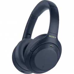 Auriculares inalámbricos - Sony WH-1000XM4L, Cancelación ruido (Noise Cancelling), 30h, Hi-Res, Carga Rápida, Con Asistente, Bluetooth, Diadema, Azul