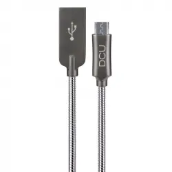 DCU Tecnologic Cable USB-A a MicroUSB Hembra/Macho 1m