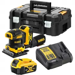 Dewalt DCW200P2-QW Lijadora Orbital XR 18V 13.500OPM con 2 Baterías y Maletín TSTAK II