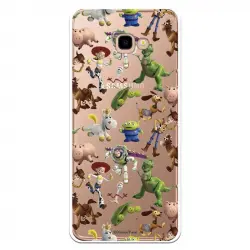 Funda Oficial Disney Toy Story Siluetas Transparente - Toy Story Para Samsung Galaxy J4 Plus