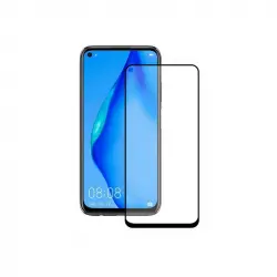 Ksix Cristal Templado 9H Full Glue 2.5D Borde Negro para Huawei P40 Lite 5G